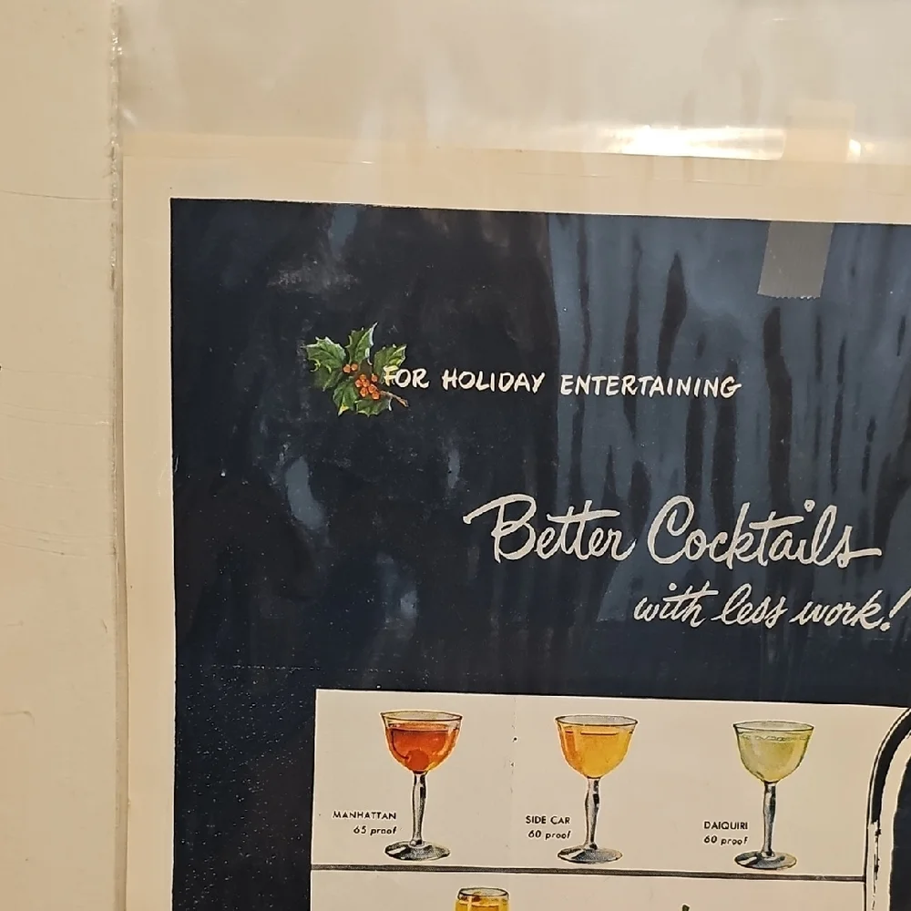 Heublein's Club Cocktails Vintage Advertisement 1949